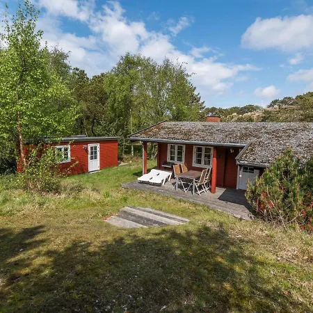 Scenic Log Cabin In Rindby-By Traum 別荘 Fanø
